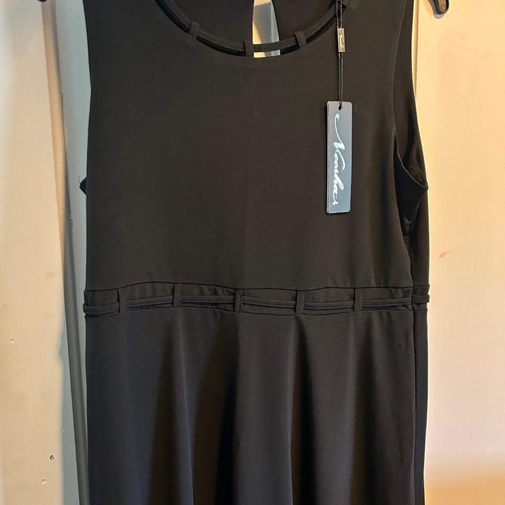 Classic Black Sleeveless Dress